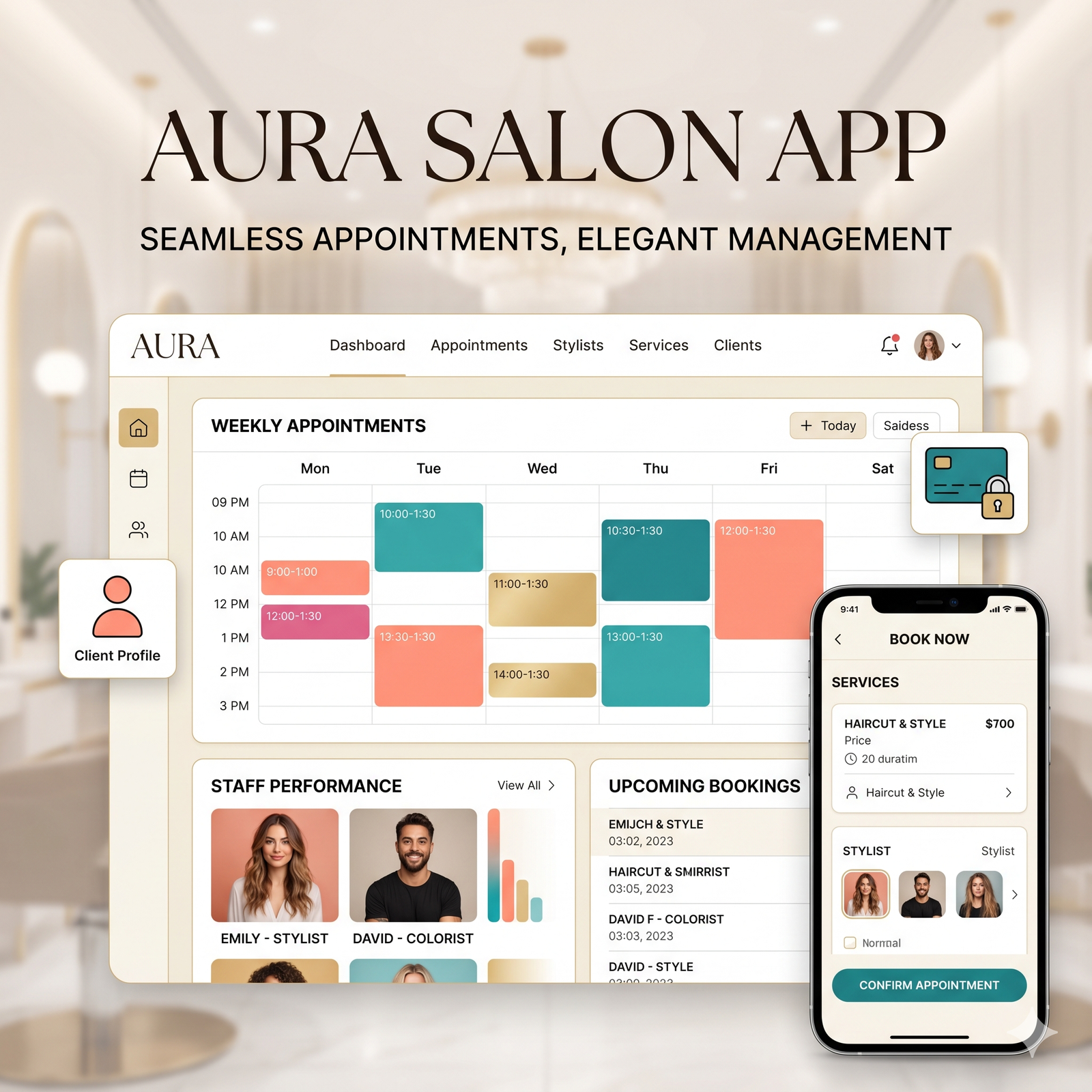 Beauty Parlour Website